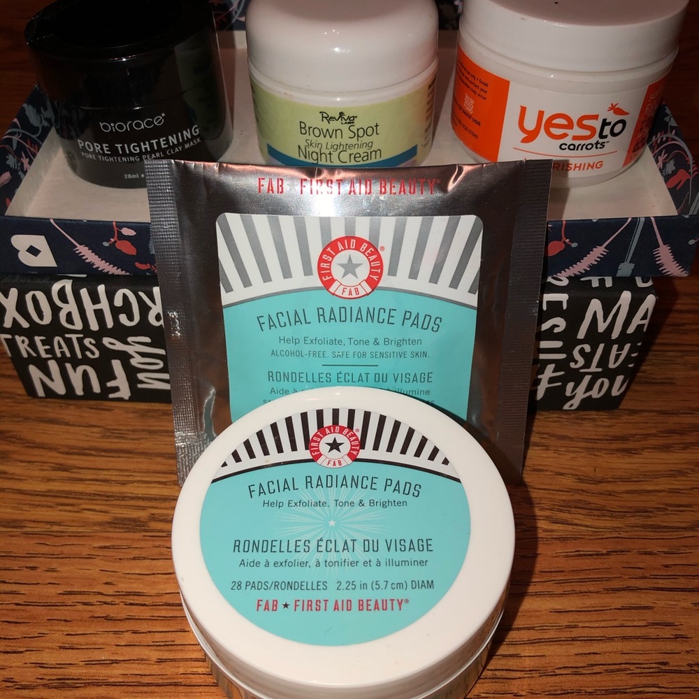 Beauty box facial samples. Unopened.